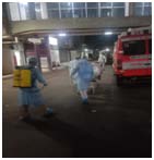 c) High-Risk Contact :(3) ? Healthcare personnel who have had direct physical contact with the body of the patient including physical contact. Global Journal of Management and Business Research Volume XX Issue XI Version I Year 2020 ( ) A COVID Challenges: Perspectives of Medical Administration Experience at our Centre: Joint Effort by Clinicians and Administrators. Strategic Planning and Guidelines & Challenges Faced by the Medical Administration