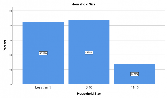 Figure 4.7: Distribution of Respondents by Income Group